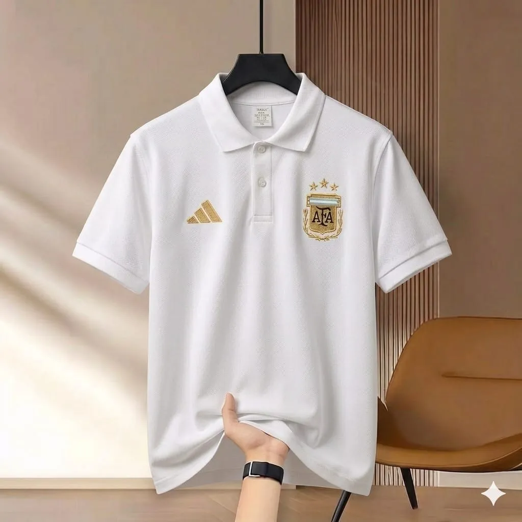 Embroidery World Cup Polo Shirt ⚽