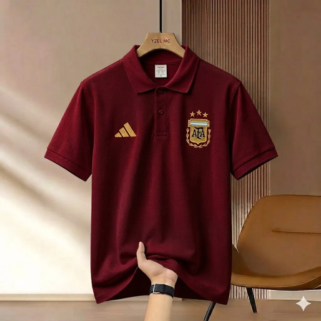 Embroidery World Cup Polo Shirt ⚽
